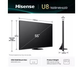 Телевизор Hisense 55U8Q