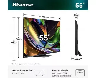 Телевизор Hisense 55UR8S