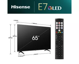 Телевизор Hisense 65E7NQ