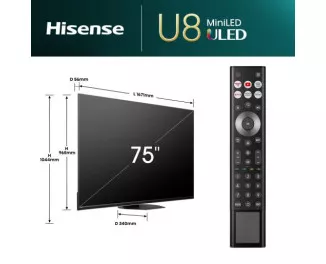 Телевізор Hisense 75U8NQ