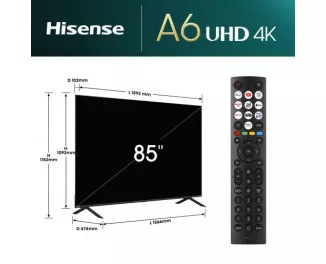 Телевизор Hisense 85A6N