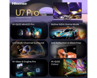 Телевизор Hisense 85U7S PRO
