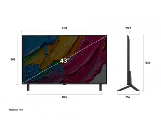 Телевизор LG 43QNED80A3A