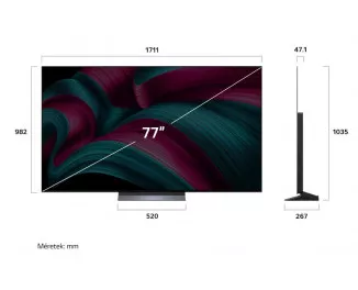 Телевізор LG OLED77C51LA