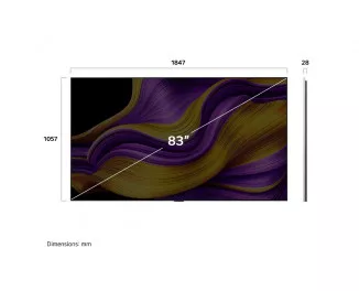 Телевізор LG OLED83G54LW