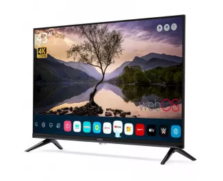 Телевизор Vinga S43UHD25BWEB