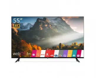 Телевизор Vinga S55UHD25BWEB