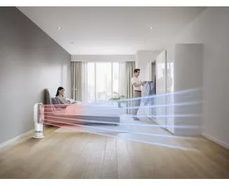 Тепловентилятор Dyson AM09 Hot + Cool Jet Focus White (473400-01)