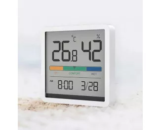 Термогигрометр Xiaomi Miiiw Temperature Humidity Clock S210 (MW22S06) White