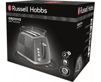 Тостер Russell Hobbs Groove Grey 26392-56
