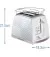 Тостер Russell Hobbs Groove White 26391-56