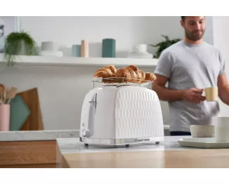 Тостер Russell Hobbs Honeycomb White 26060-56