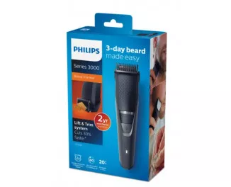 Тример для бороди та вусів PHILIPS Beardtrimmer series 3000 BT3226/14