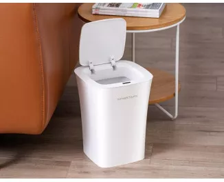 Умное мусорное ведро Xiaomi Ninestars Waterproof Sensor Trash Can 10L (DZT-10-11S) White