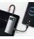 USB-хаб USB Type-C Baseus Metal Gleam Multi-functional 4-in-1 (PD, USB, HDMI) (CAHUB-CY0G) Gray