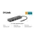 USB-хаб USB Type-C D-Link DUB-2334 (1xGE, 3xUSB 3.0, 1xUSB-C, USB-C) Grey