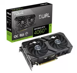 Видеокарта ASUS GeForce RTX 4060 Ti Dual EVO OC Edition 8GB GDDR6 (DUAL-RTX4060TI-O8G-EVO)