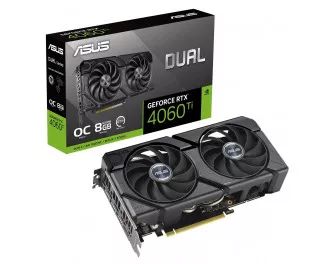 Видеокарта ASUS GeForce RTX 4060 Ti Dual EVO OC Edition 8GB GDDR6 (DUAL-RTX4060TI-O8G-EVO)