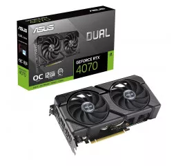 Видеокарта ASUS GeForce RTX 4070 Dual EVO OC Edition 12GB GDDR6X (DUAL-RTX4070-O12G-EVO)