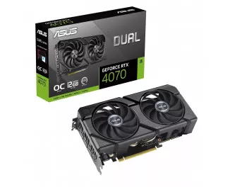 Видеокарта ASUS GeForce RTX 4070 Dual EVO OC Edition 12GB GDDR6X (DUAL-RTX4070-O12G-EVO)