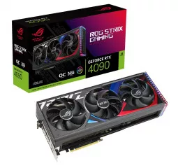 Відеокарта ASUS GeForce RTX 4090 ROG Strix 24GB GDDR6X OC Edition (ROG-STRIX-RTX4090-O24G-GAMING)