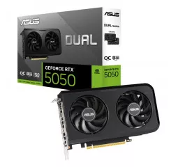 Відеокарта ASUS GeForce RTX 5050 Dual 8GB GDDR6 OC Edition (DUAL-RTX5050-O8G)