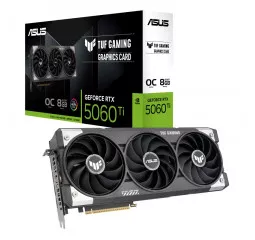 Відеокарта ASUS GeForce RTX 5060 Ti TUF Gaming 8GB GDDR7 OC Edition (TUF-RTX5060TI-O8G-GAMING)