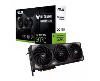 Видеокарта ASUS GeForce RTX 5070 TUF Gaming 12GB GDDR7 OC Edition (TUF-RTX5070-O12G-GAMING)