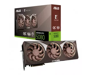 Видеокарта ASUS GeForce RTX 5080 16GB GDDR7 Noctua OC Edition (90YV0M32-M0NA00)