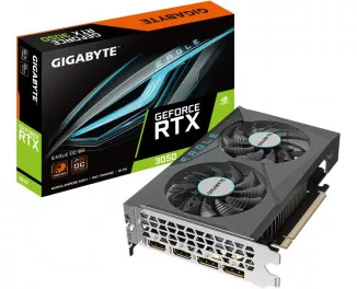 Видеокарта Gigabyte GeForce RTX 3050 WINDFORCE OC 6G (GV-N3050WF2OC-6GD)