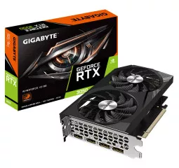 Видеокарта Gigabyte GeForce RTX 3050 WINDFORCE V2 8G (GV-N3050WF2V2-8GD)