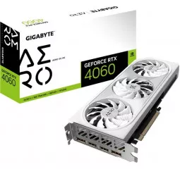 Видеокарта Gigabyte GeForce RTX 4060 AERO OC 8G (GV-N4060AERO OC-8GD)