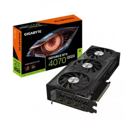 Видеокарта Gigabyte GeForce RTX 4070 SUPER WINDFORCE OC 12G (GV-N407SWF3OC-12GD)