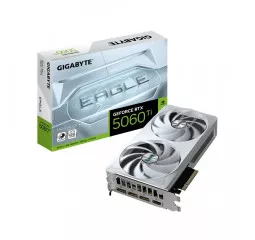 Відеокарта Gigabyte GeForce RTX 5060 Ti EAGLE OC ICE 16G (GV-N506TEAGLEOC ICE-16GD)
