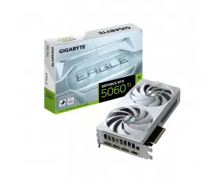 Відеокарта Gigabyte GeForce RTX 5060 Ti EAGLE OC ICE 16G (GV-N506TEAGLEOC ICE-16GD)