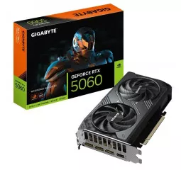 Видеокарта Gigabyte GeForce RTX 5060 WINDFORCE MAX OC 8G (GV-N5060WF2MAX OC-8GD)