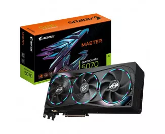 Видеокарта Gigabyte GeForce RTX 5070 AORUS MASTER 12G (GV-N5070AORUS M-12GD)
