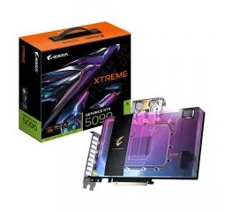 Видеокарта Gigabyte GeForce RTX 5090 XTREME WATERFORCE WB 32G (GV-N5090AORUSX WB-32GD)