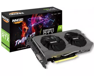 Видеокарта Inno3D GeForce RTX 3050 TWIN X2 (N30502-08D6-1711VA41)