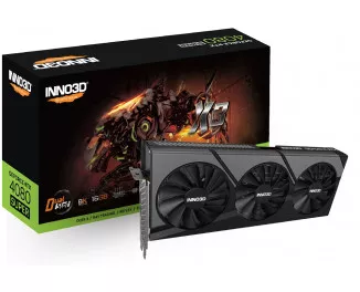 Відеокарта Inno3D GeForce RTX 4080 SUPER X3 (N408S3-166X-18703552)