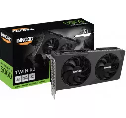 Видеокарта Inno3D GeForce RTX 5060 TWIN X2 8G (N50602-08D7-195071N)