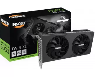Видеокарта Inno3D GeForce RTX 5060 TWIN X2 8G (N50602-08D7-195071N)