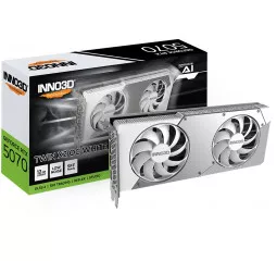 Видеокарта Inno3D GeForce RTX 5070 TWIN X2 OC WHITE (N50702-12D7X-195064W)