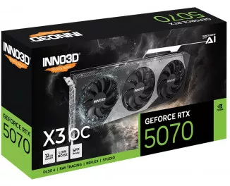Видеокарта Inno3D GeForce RTX 5070 X3 OC (N50703-12D7X-195064L)