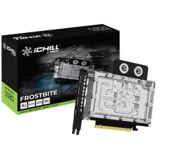 Видеокарта Inno3D GeForce RTX 5080 ICHILL FROSTBITE (C50803-16D7X-1760FB)