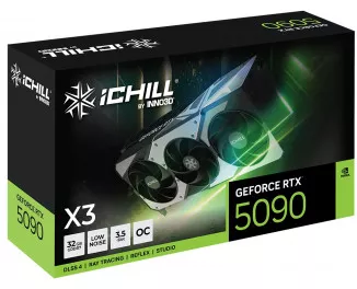 Видеокарта Inno3D GeForce RTX 5090 ICHILL X3 (C50903-32D7X-175967H)