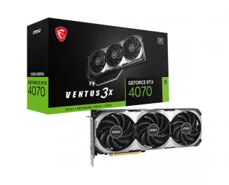 Відеокарта MSI GeForce RTX 4070 VENTUS 3X E1 12G OC (V512-027R)