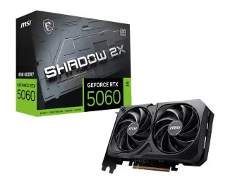 Видеокарта MSI GeForce RTX 5060 8G SHADOW 2X OC (G5060-8S2C)
