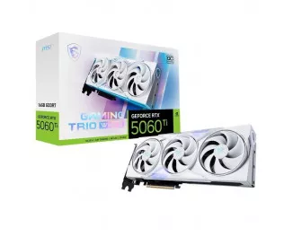 Видеокарта MSI GeForce RTX 5060 Ti 16G GAMING TRIO OC WHITE