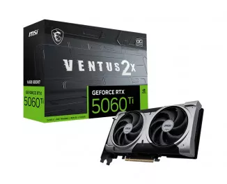Видеокарта MSI GeForce RTX 5060 Ti 16G VENTUS 2X OC PLUS